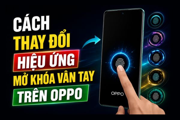 Instructions for changing the fingerprint unlocking effect on OPPO