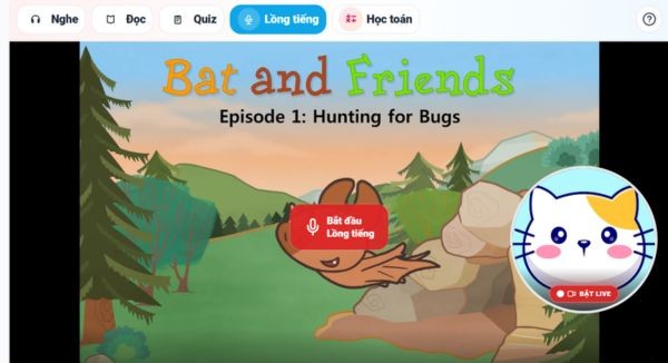 Luyện nghe đọc và lồng tiếng video trực tiếp