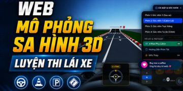 web mô phỏng sa hình 3D