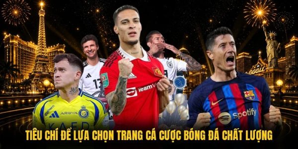 Tiêu chí để lựa chọn trang cá cược bóng đá chất lượng