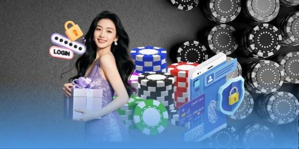 Người dùng đăng nhập Hitclub trên thiết bị an toàn