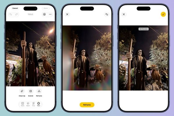 Super virtual way to change the photography angle using AI on iPhone Super virtual way to change the photography angle using AI on iPhone