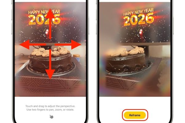 Super virtual way to change the photography angle using AI on iPhone