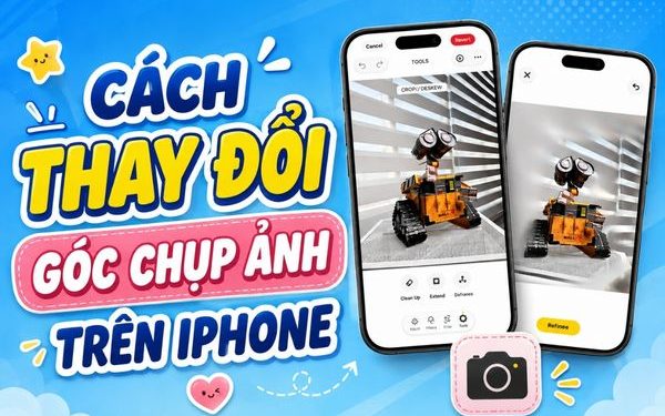 cách thay đổi góc chụp ảnh bằng AI