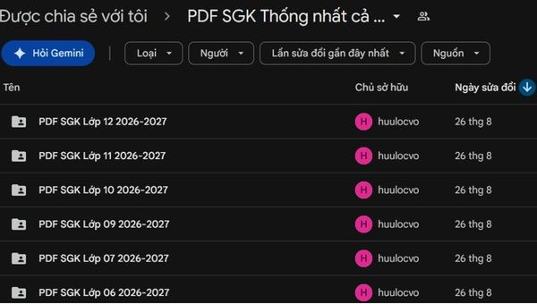 Bên trong link tải sách giáo khoa PDF có những gì?