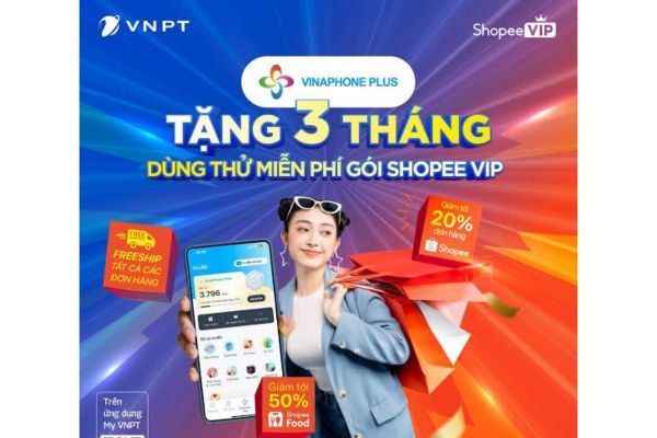 Instructions for receiving 3 months of Shopee VIP from Vinaphone for 0 VND Instructions for receiving 3 months of Shopee VIP from Vinaphone for 0 VND