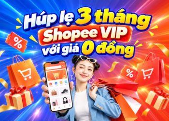 3 tháng Shopee VIP từ Vinaphone