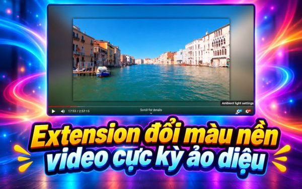 Ambient light for YouTube