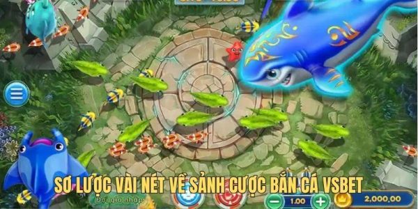 Sảnh bắn cá VSBET hiện đang quy tụ hàng trăm sinh vật biển