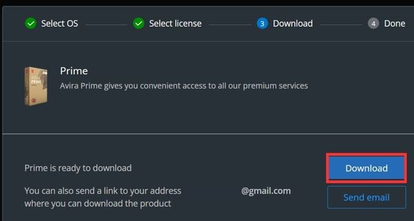 Click Download