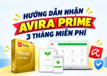 Avira Prime 3 tháng miễn phí