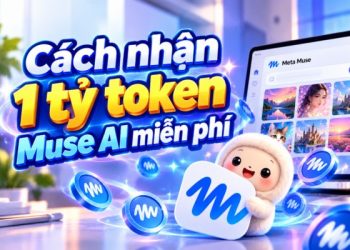 cách nhận 1 tỷ token Muse AI