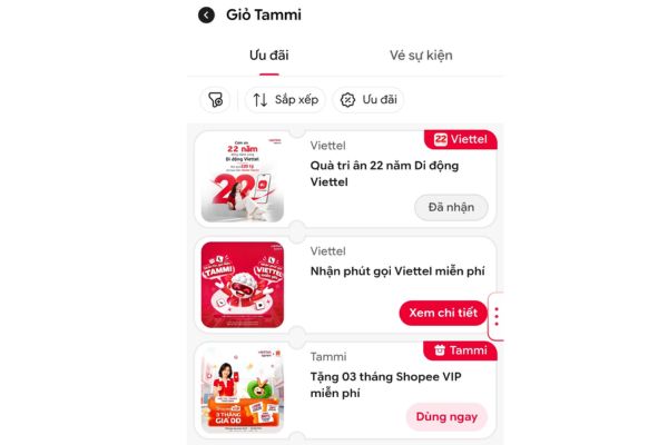 Choose Viettel Mobile 22 Years Appreciation Gift