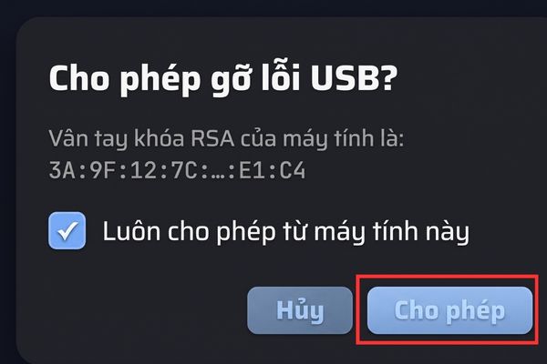 Cấp quyền trên tivi