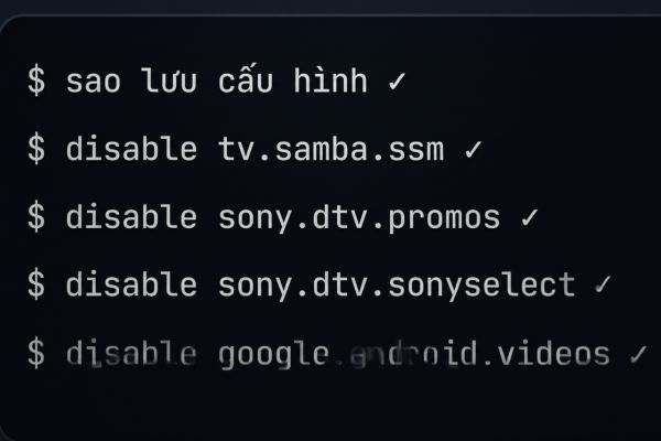 Tự động sao lưu hệ thống rồi bắt đầu dọn dẹp