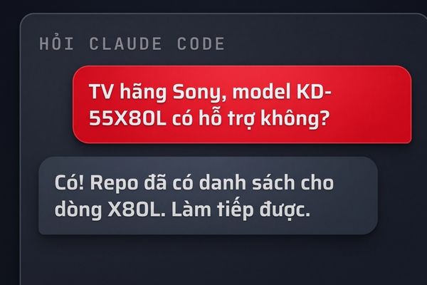 Kiểm tra tivi có được hỗ trợ không