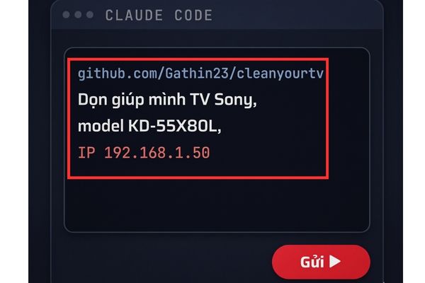 Giao việc cho AI xử lý