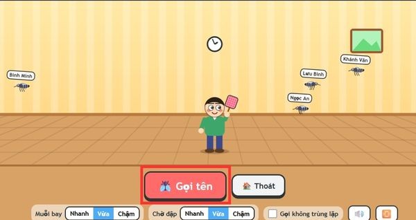 Click the Call button
