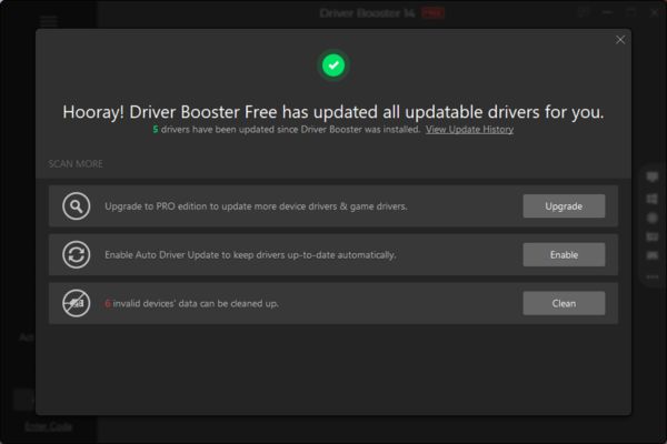 Receive Driver Booster 14 license key immediately for free for 6 months