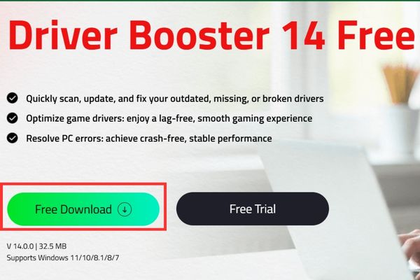 Get Driver Booster 14 license key now for free 6 months 15 Download Driver Booster 14